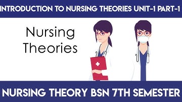 Introduction to Nursing Theories||Unit-1||Part-1||Nursing Theory||Bsn 7th Semester in Urdu/English