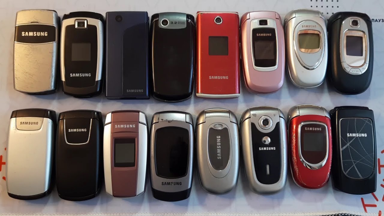 Samsung flip phones incoming calls + 2 new phones in my collection