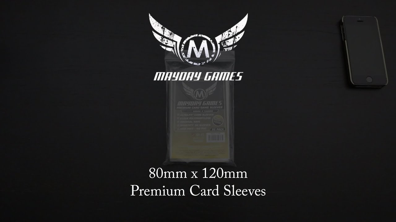 mayday card sleeves review "Legendary" Compatible Sleeve Bundle Mayday Games Card Sleeves are favored by hardcore enthusiasts 70 x 122 mm -