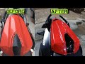 ns 200 seat cowl modification seat cowl paint 🎨#seatcowl #seat