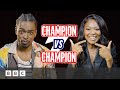 Champion cast put their knowledge to the test  champion  bbc