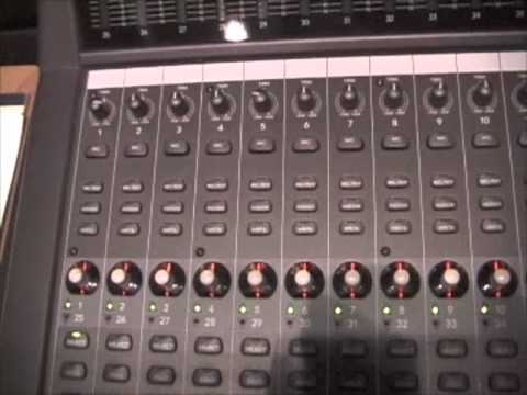 Mackie d8b Digital Mixer Demo - YouTube