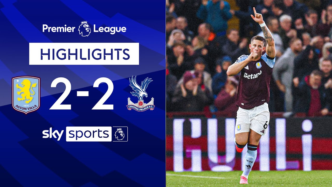 Barkley bites back to earn Villa a point  | Aston Villa 2-2 Crystal Palace | EPL Highlights