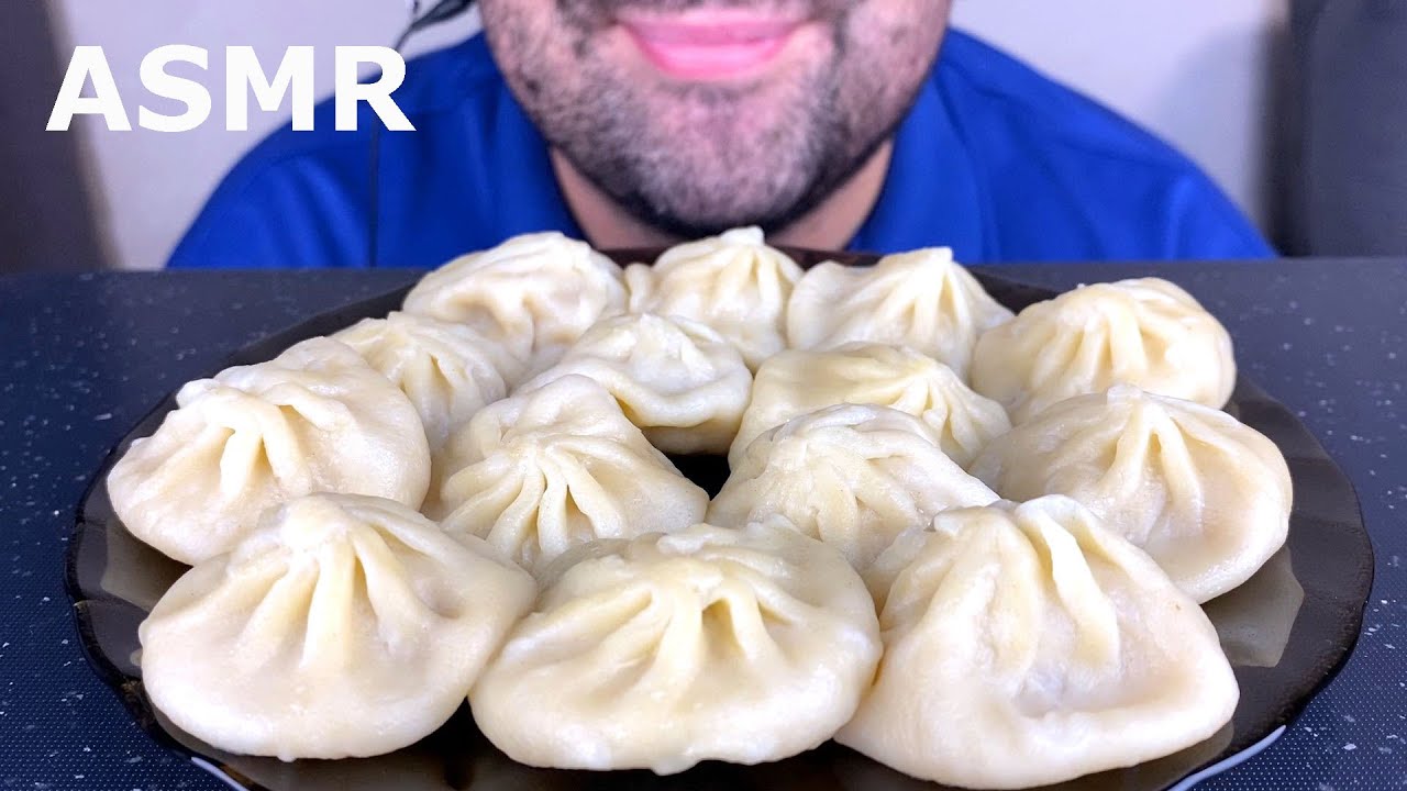 ASMR MUKBANG RUSSIAN PELMENI DUMPLINGS (EATING SOUNDS) EATING SHOW