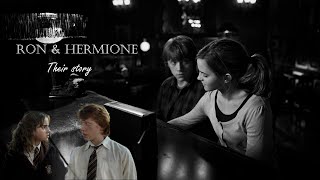 Ron and Hermione || Their Story (Movies + Books)