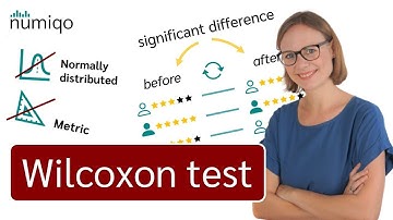 Wilcoxon Test (Wilcoxon signed rank test) Simply explained