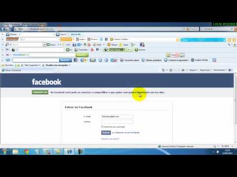 Vídeo: Com Registrar-se A Facebook