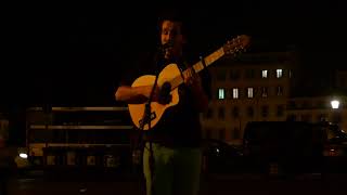 Roaman -- Ed Sheeran Cover at Piazza Trilussa Rome, Italy