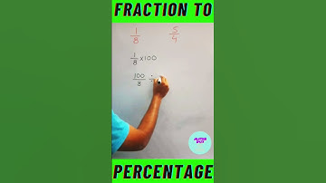 Concept of Fraction to Percentage ll #maths24by7