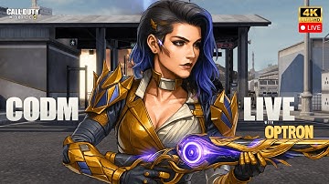 RANK GRIND TOWARDS LEGENDARY | CODM LIVE | 4K UltraHD