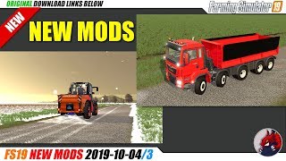 FS19 | New Mods (2019-10-04/3) - review