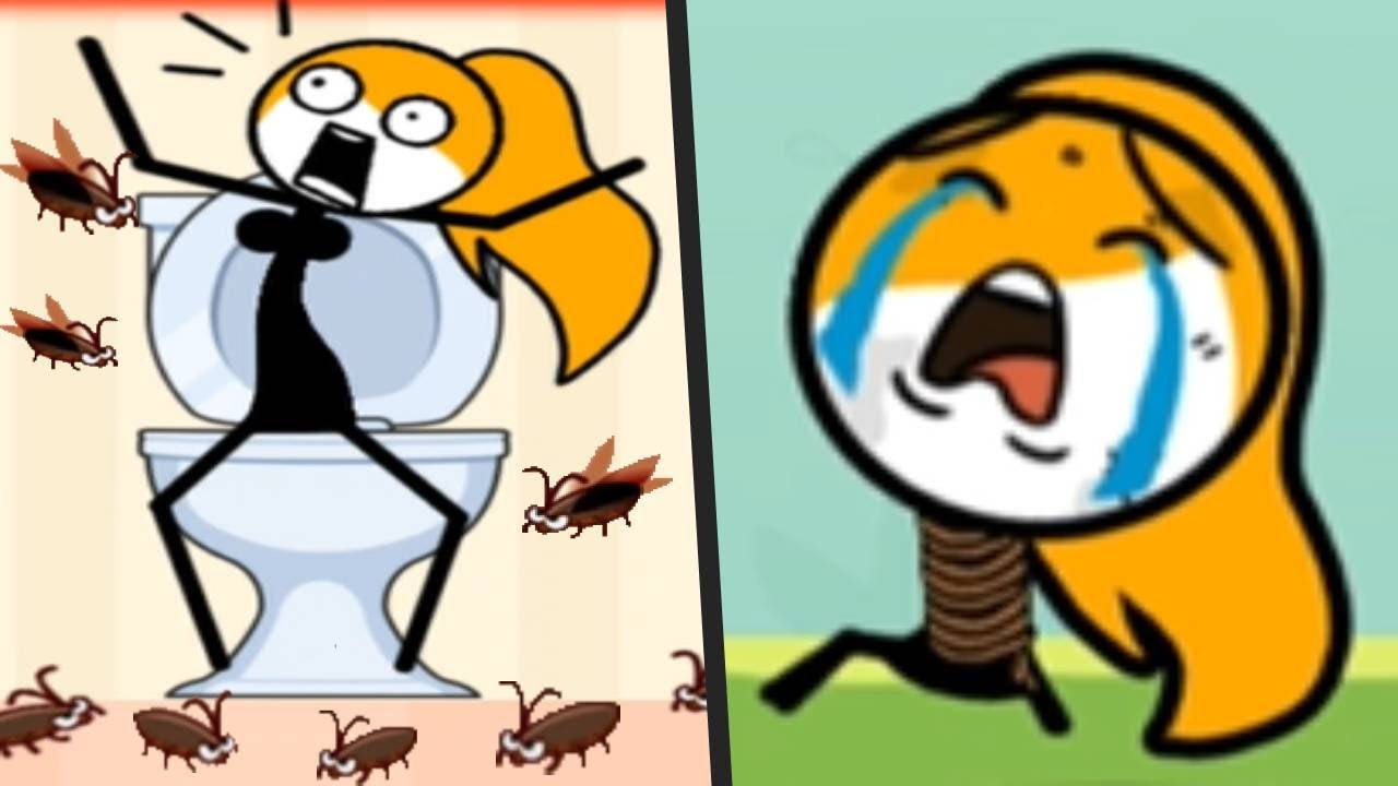 TOILET TIME vs SAVE HER - All Levels Satisfying Mobile gameplay ASMR Android ios