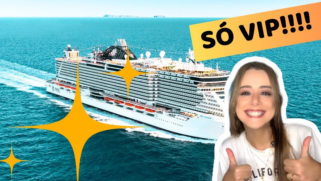 COMO É A EXPERIÊNCIA YACHT CLUB DA MSC CRUZEIROS? O que está incluído?