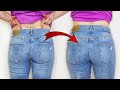 📌Sewing trick. How To Easily Transform Low Waist Jeans To High Waist Jeans|DIY