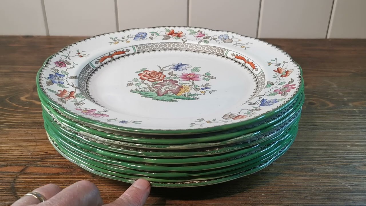Spode Chinese Rose 食器セット英国製 廃盤 希少 フルセット Spode