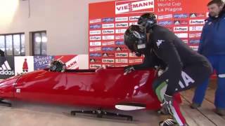 Funny Bobsled Start Compilation