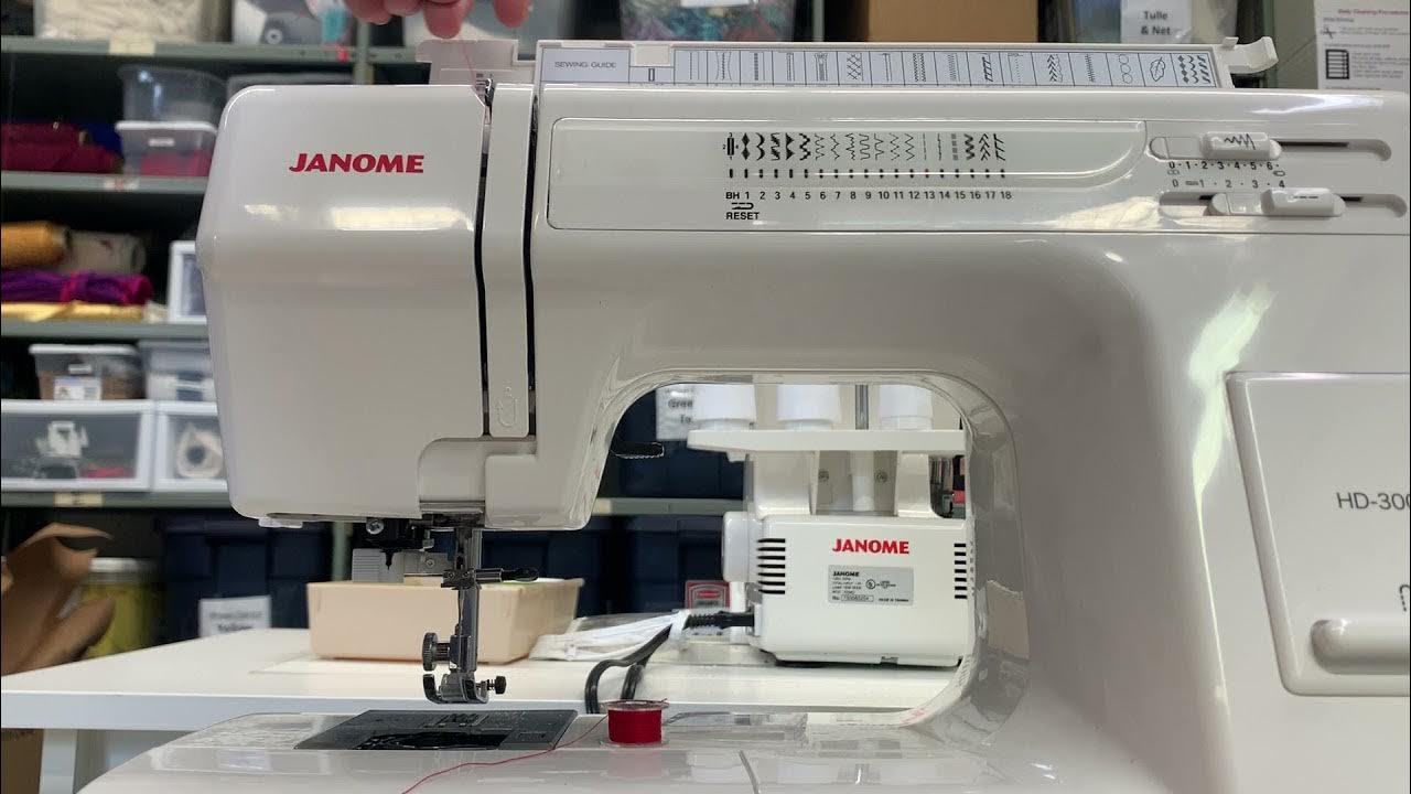 Sewing Machine Review: Janome HD-3000 – the thread