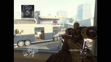 Black Ops 2 1v1 Quickscope - First game video HD