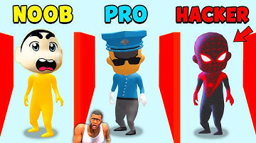 NOOB vs PRO vs HACKER - Hide 