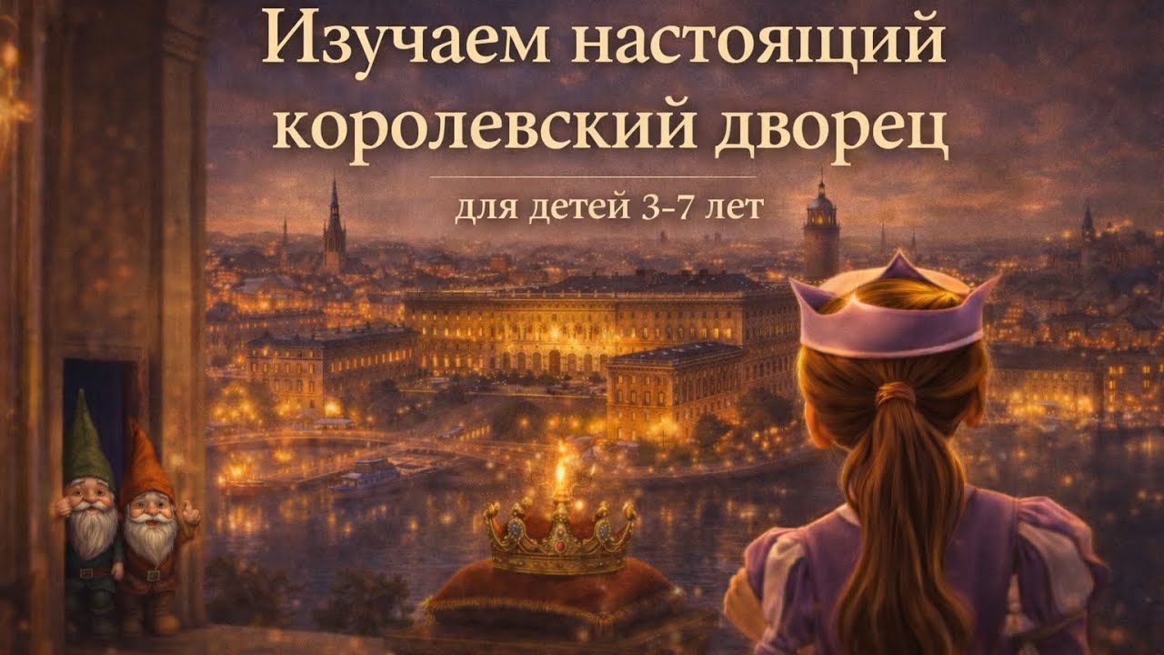 Развивающие реальные видео для детей - Сборник 7 серий - О принцессах через культуру 