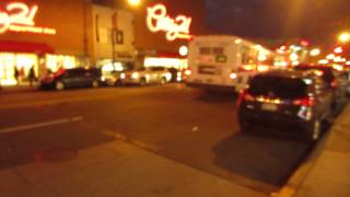 Orion V Diesel on the S53 pulling out @ night