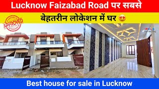 3Bhk Villa For Sale In Lucknow Faizabad Road , Best Property For Sale In Lucknow