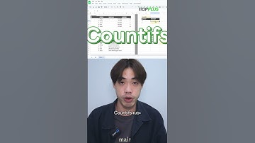 สูตรยอดฮิต เซฟไว้ได้ใช้ทุกงาน EP.1 สอนใช้สูตร COUNTIFS บน #GoogleSheet