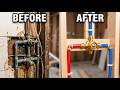 How to Install a Shower Valve With PEX - The EASIEST Method That Even a COMPLETE Beginner Can Do!