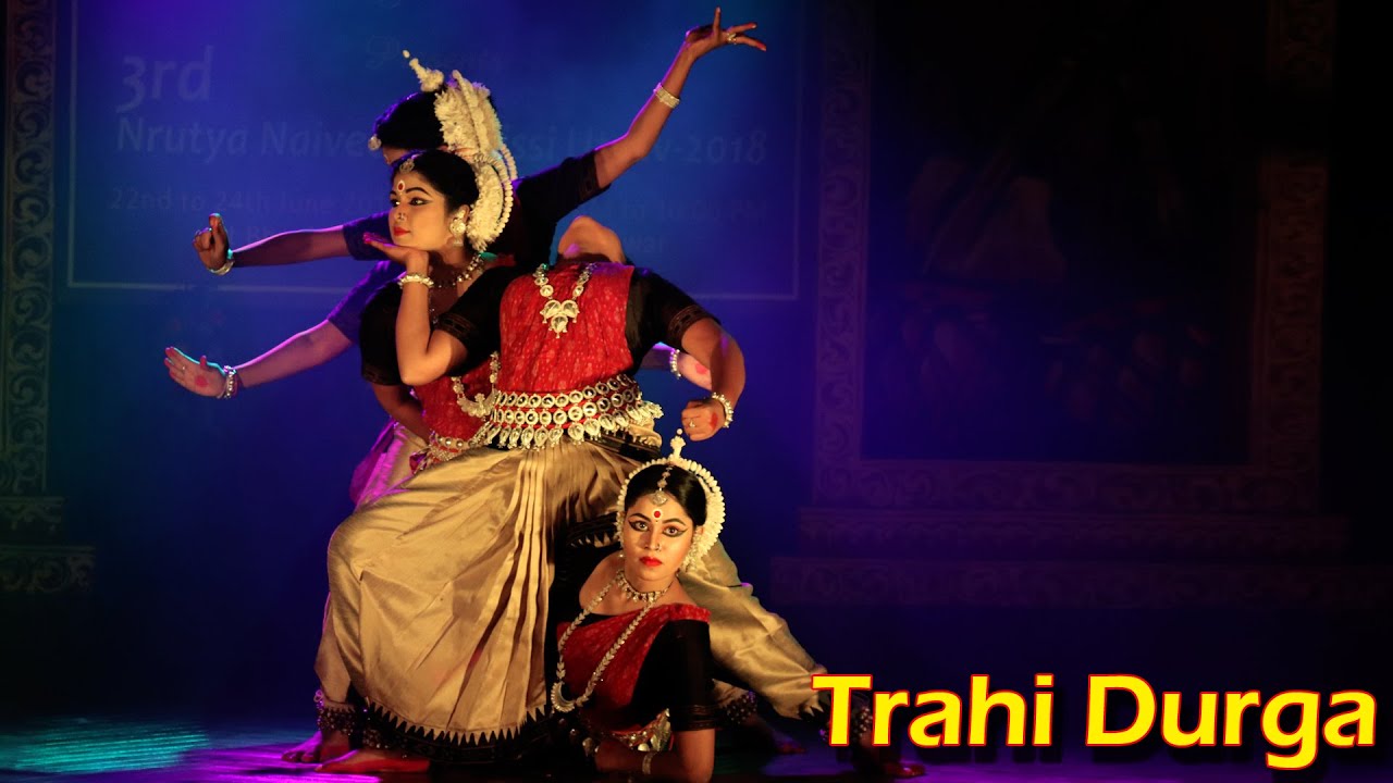 TRAHI DURGA  Odissi Performance  Biswarupa  Group 