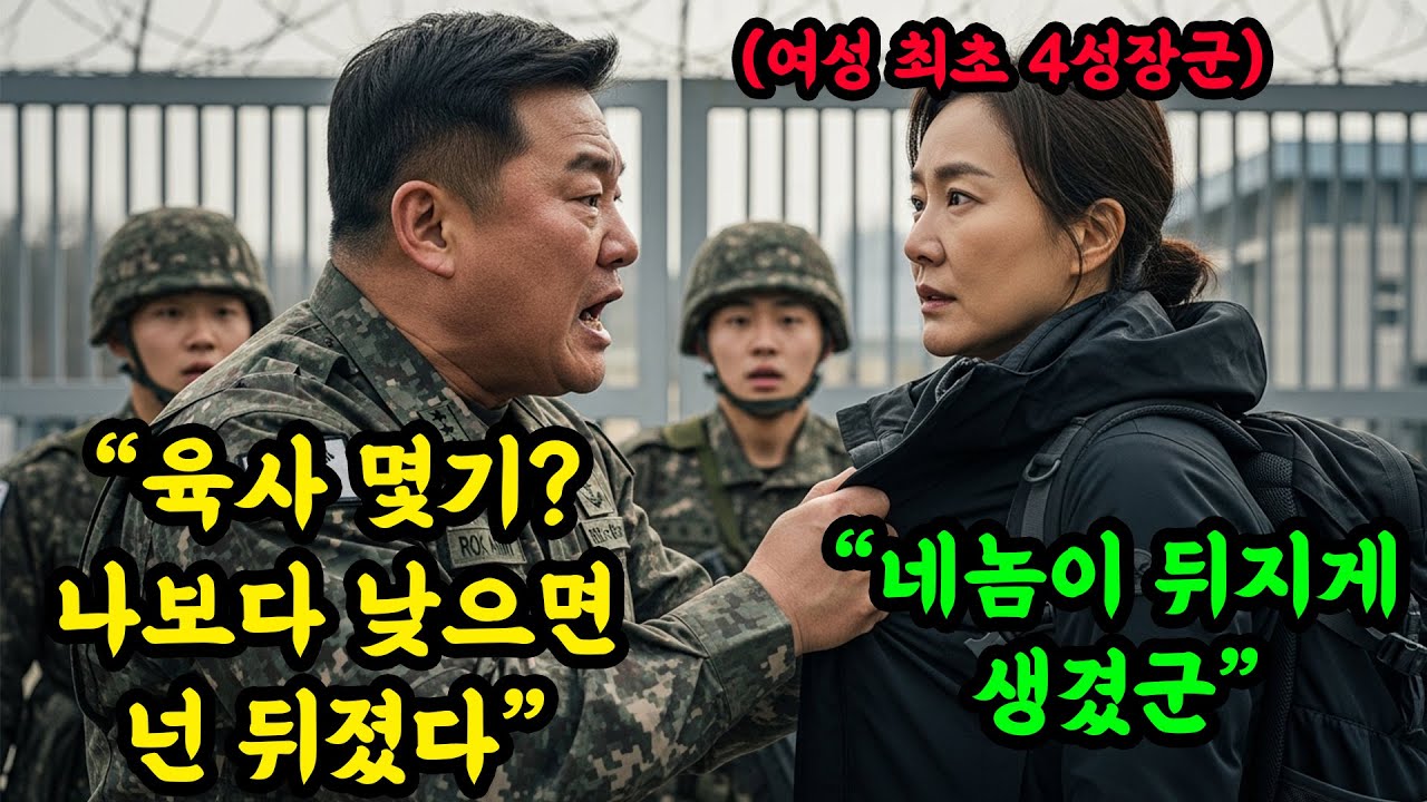 "네가 군인? 육사 몇 기야?" 등산복 차림의 여인 개무시한 대대장, 그녀가 등산복을 벗자 대대장은 무릎을 꿇었습니다. 