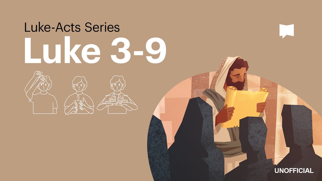 The Baptism of Jesus: Luke 3-9 | Indian Sign Language (ISL ...
