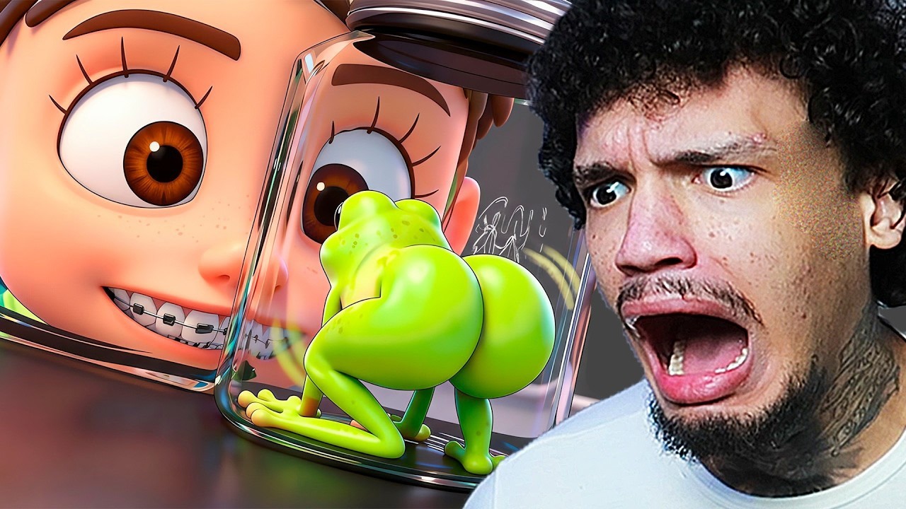 As animações mais engraçadas do YouTube! *Tente não rir*