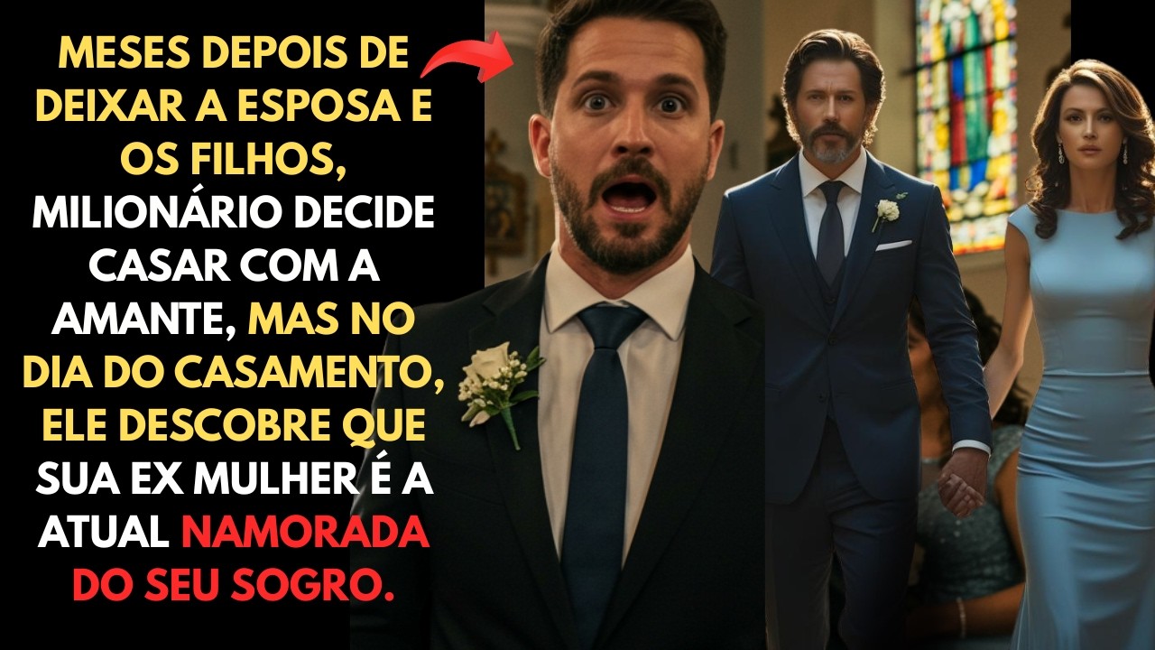 ❤️  MARIDO VAI CASAR COM A AMANTE E NA IGREJA DESCOBRE QUE SEU SOGRO É ATUAL NAMORADO DA SUA EX