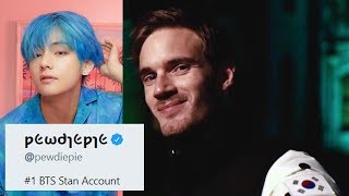The reason why BTS unfollowed PewDiePie on Twitter...