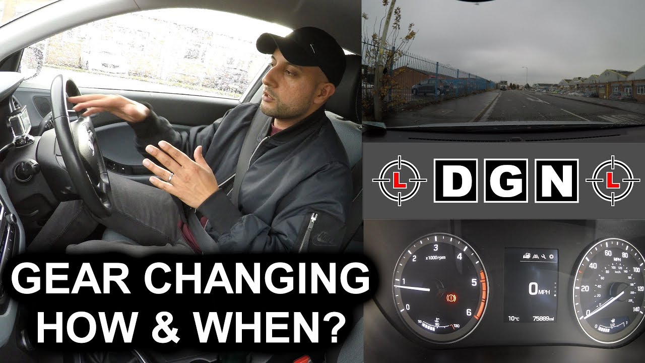 How and When to Change Gears - Gear Changing Driving Tips - YouTube