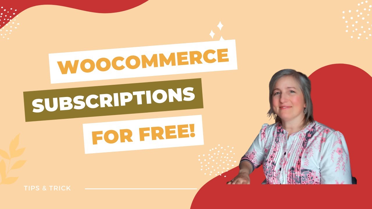 Subscriptions Wednesday Selling subscriptions with WooCommerce for Free - YouTube