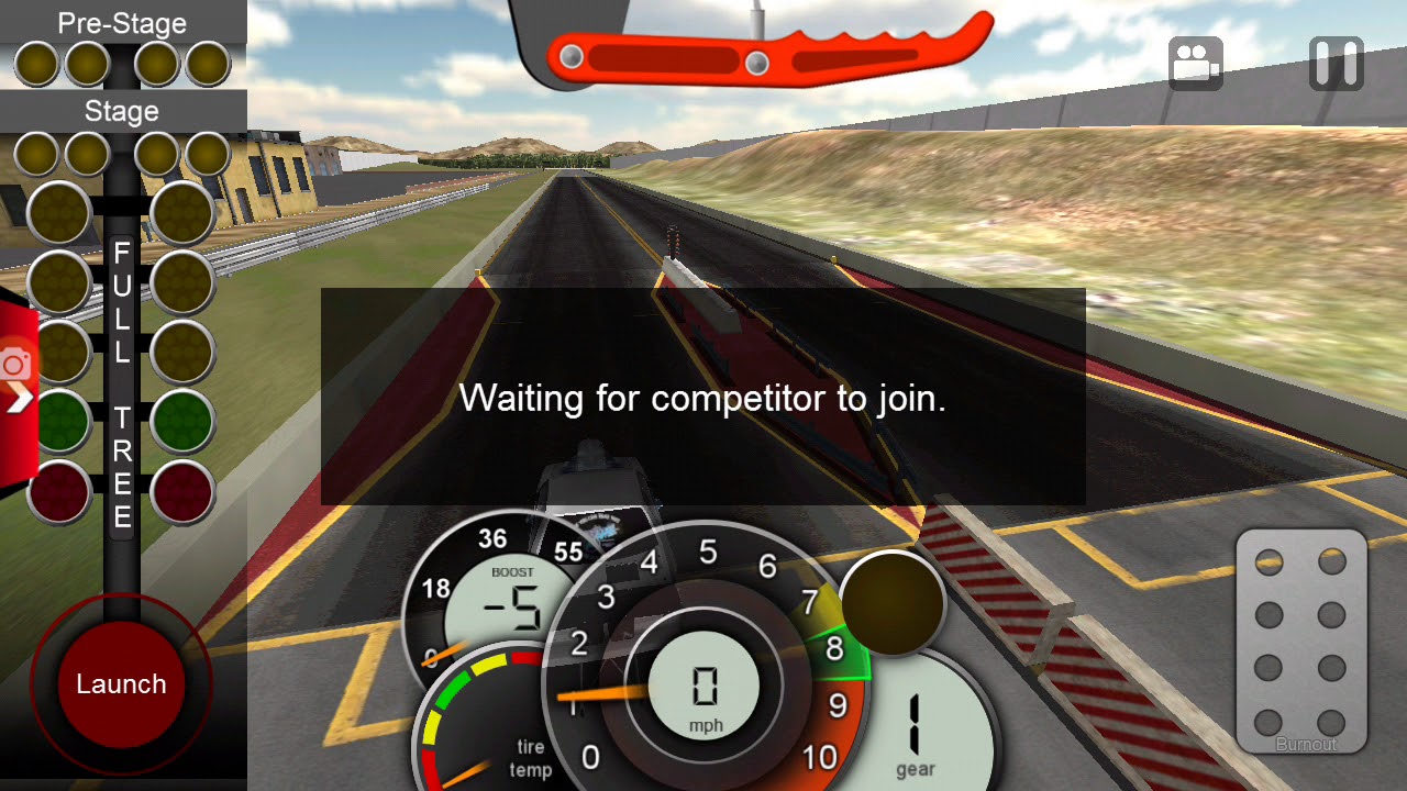 PRO SERIES DRAG RACING LOST.