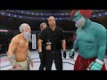 UFC 4 - Old Bruce Lee vs. Big Smurf - Crazy UFC 👊🤪