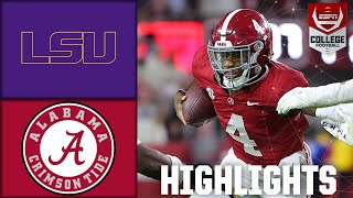 LSU Tigers vs. Alabama Crimson Tide | Full Game Highlights