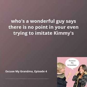 Excuse My Grandma: Grandma's Take on Sex in Public