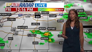 First Alert Weather Day: Hit & miss heavy showers, high humidity today and tomorrow