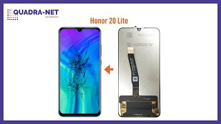 Honor 20 Lite (HRY-LX1T) - Wymiana wyświetlacza | Screen Replacement, Repair