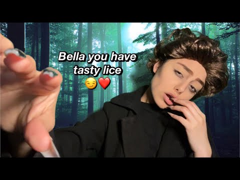 ASMR~ Edward Cullen Eats your Lice (Twilight) Lice check 🧛🏻🌙