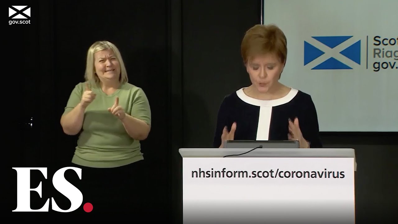 Coronavirus update: Nicola Sturgeon says lockdown measures could last 'beyond end of the year'