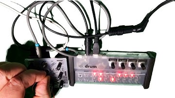 Patchblocks minijam tek.drum & Bastl Kastle synced