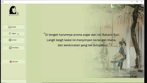 Simulasi Program Tugas Akhir Unindra I Dhafa Hersa Nugraha - 201943500067