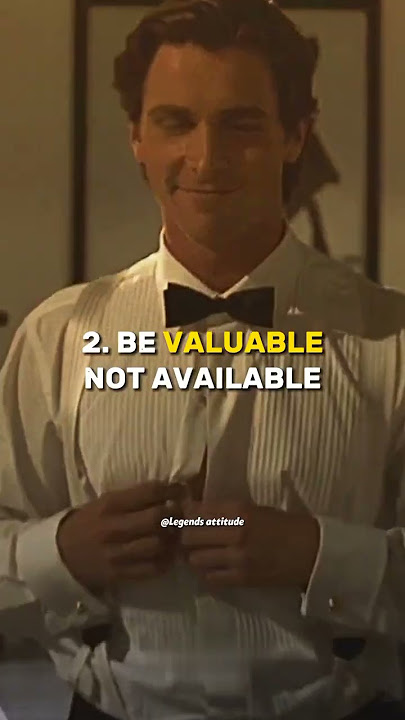 4 RULES TO BECOME A SIGMA 😈🔥~ Patrick Bateman 😈 Attitude status😎🔥~ motivational whatsApp status