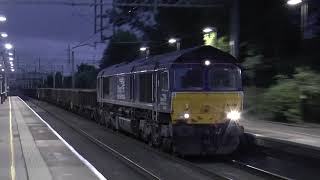 Trains at Night Compilation Part 1