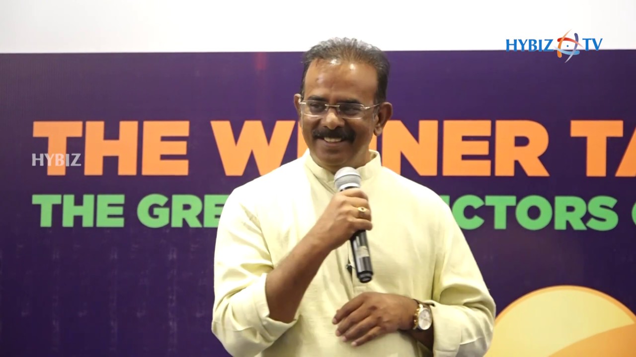 newspaper mockup TRS Leader Boora Narsaiah Goud at ICC World Cup 2019 Prediction Prize Distribution