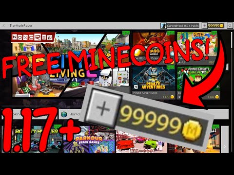 HOW TO GET UNLIMITED MINECOINS GLITCH | MINECRAFT BEDROCK EDITION | WORKING 2021 LATEST PATCH 1.17!!